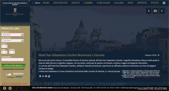 Desktop Screenshot of hotelsansebastianogarden.com